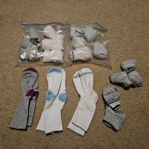 Box of women's socks
